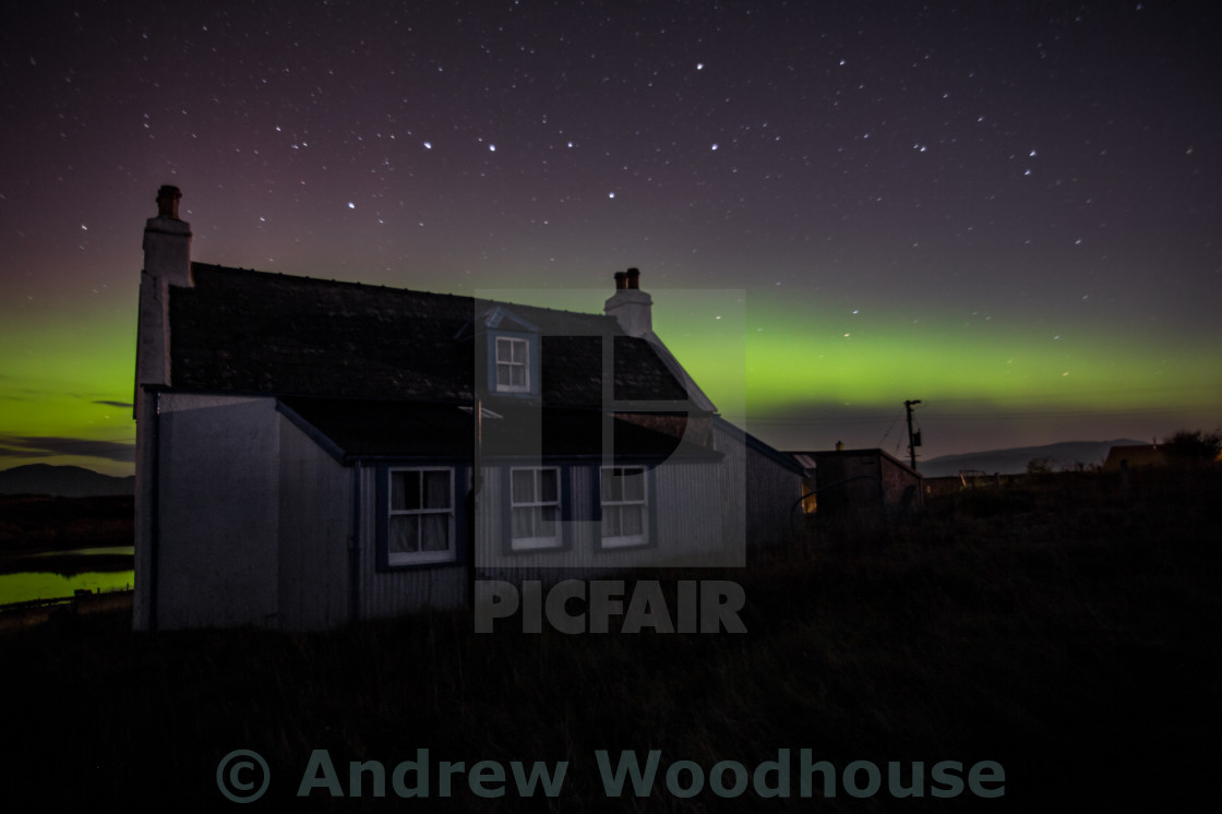 Aurora over Skye - License, download or print for £12.40 | Photos | Picfair